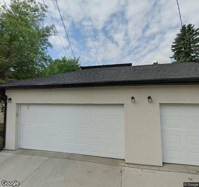 Street view of 7219 114A Street NW, Edmonton