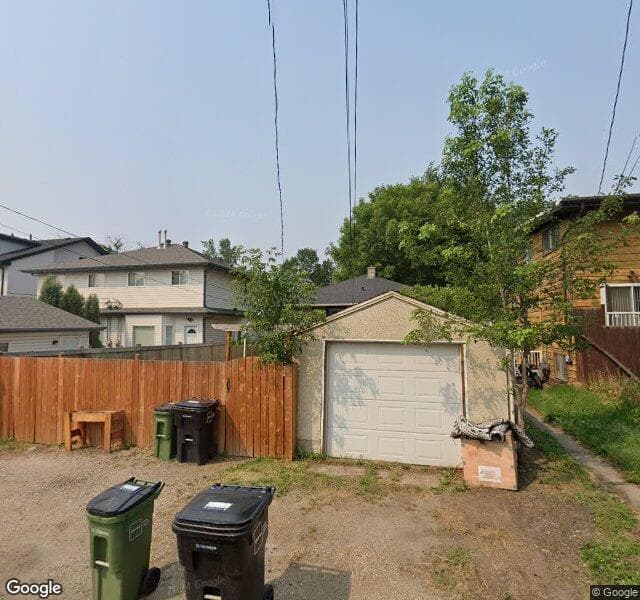 Street view of 7619 110 Street NW, Edmonton