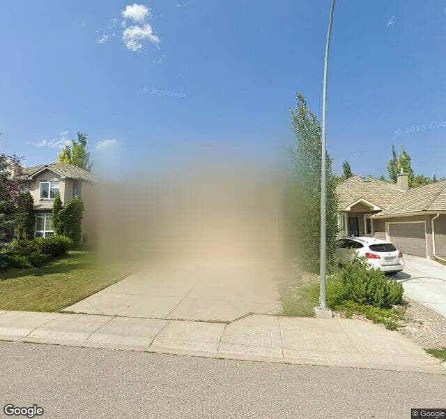 Street view of 418 Sierra Madre Court SW, Calgary