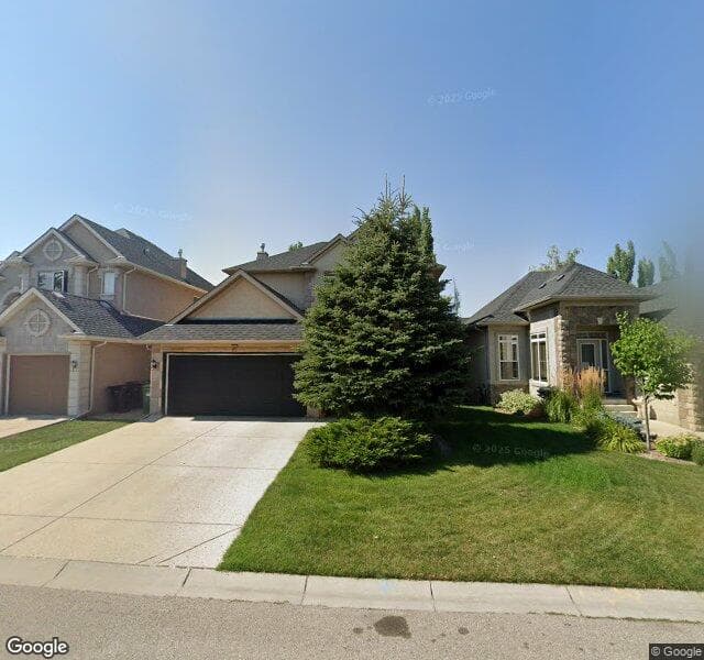 Street view of 20 Evergreen Heights SW, Calgary