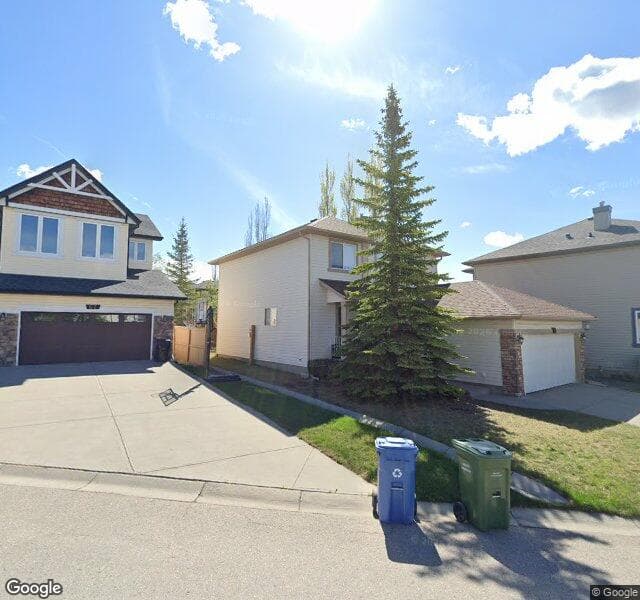 Street view of 75 Rockywood Park NW, Calgary