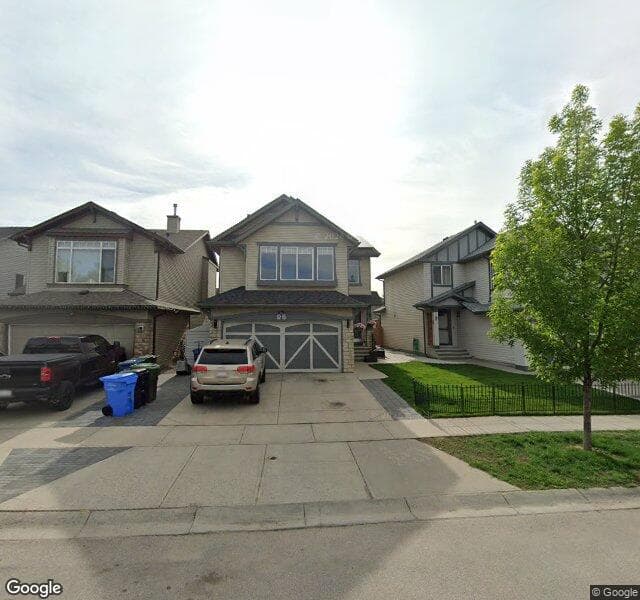 Street view of 96 New Brighton Drive SE, Calgary
