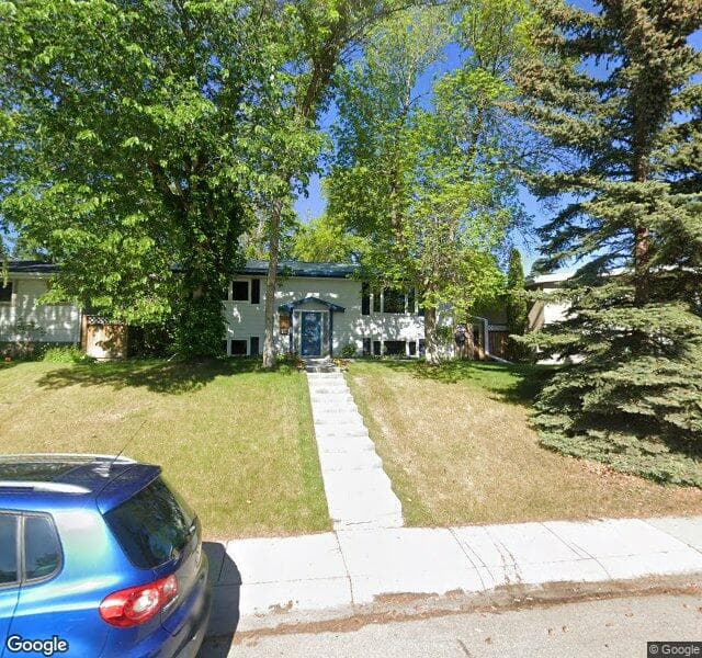 Street view of 7115 8 Street NW, Calgary