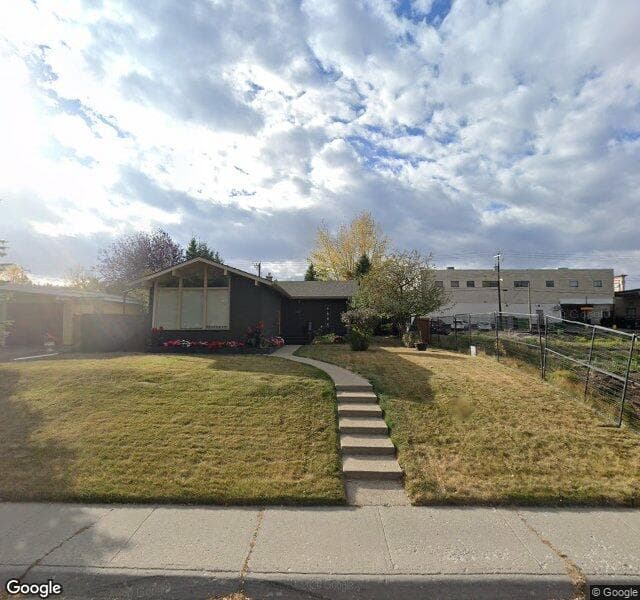 Street view of 7707 7 Street SW, Calgary
