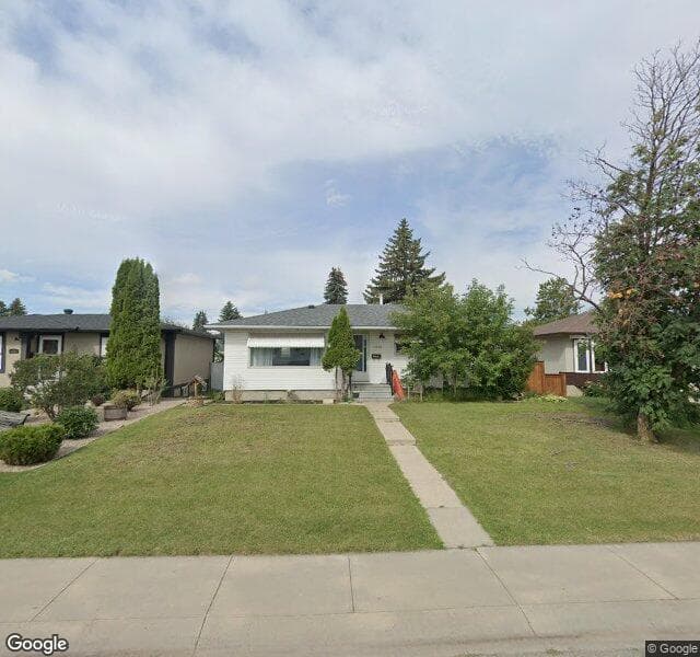Street view of 13516 117 Street NW, Edmonton