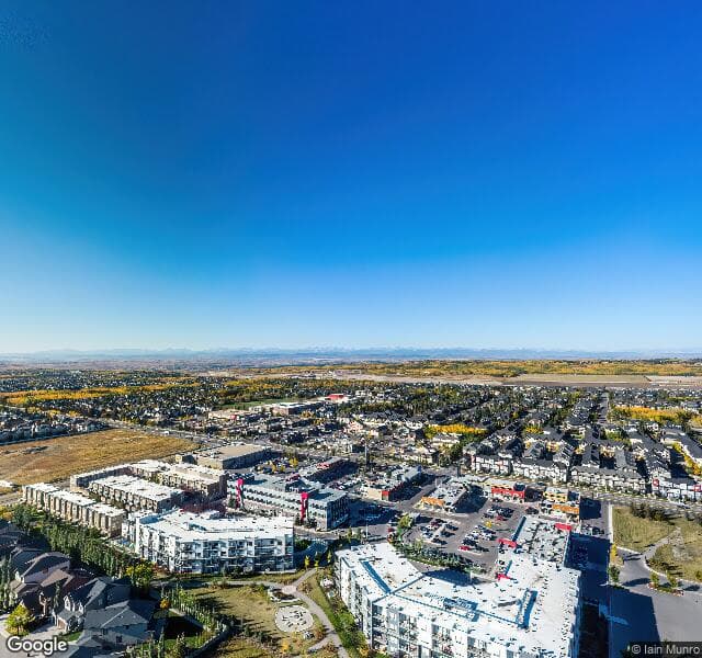 Street view of 413-8235 8 Avenue SW, Calgary