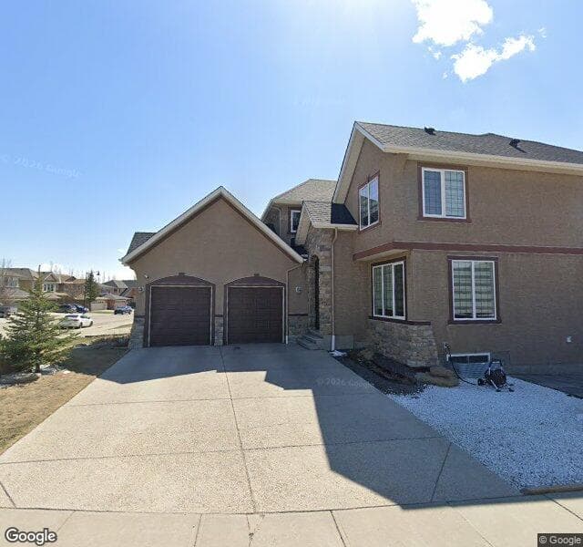 Street view of 1836 Panatella Boulevard NW, Calgary