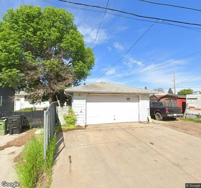 Street view of 13319 58 Street NW, Edmonton