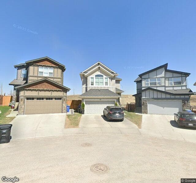 Street view of 119 Sage Bluff Green NW, Calgary