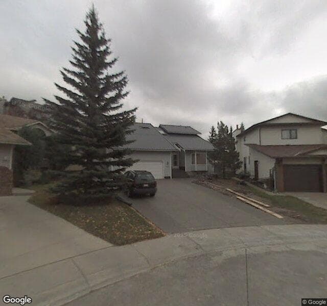 Street view of 111 Hawksbrow Mews NW, Calgary
