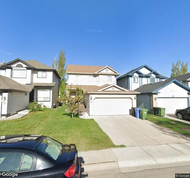 Street view of 36 Hidden Valley Gardens NW, Calgary
