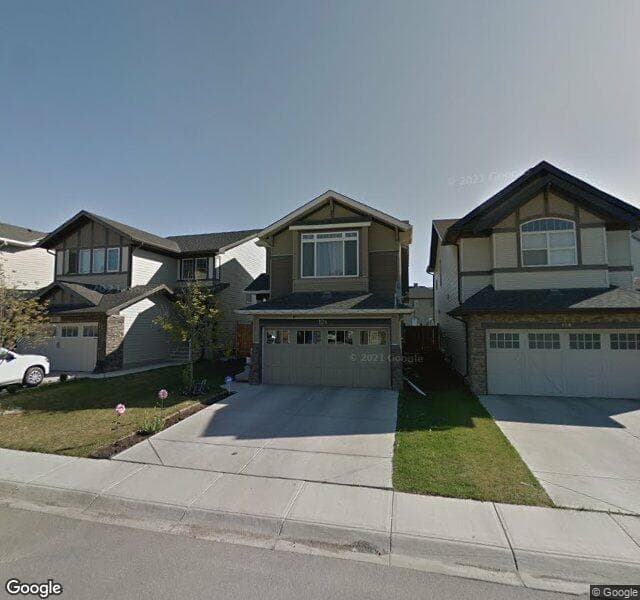 Street view of 124 Skyview Shores Gardens NE, Calgary
