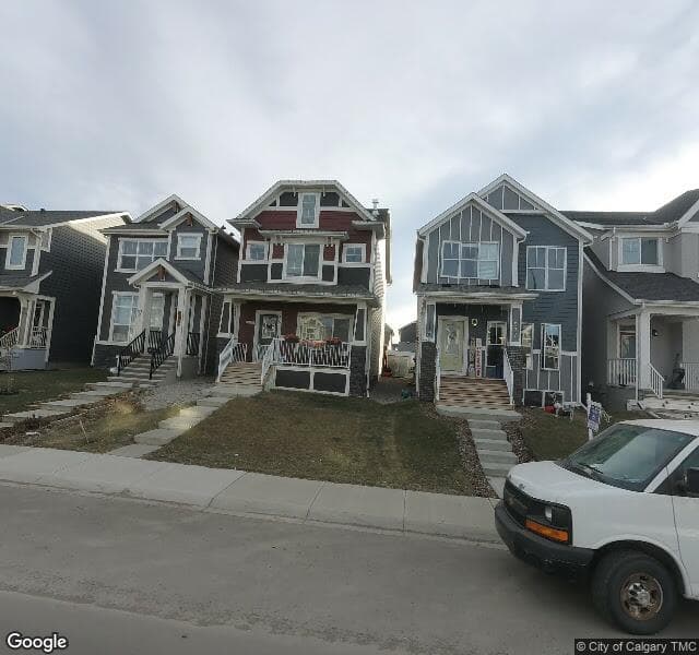 Street view of 581 Masters Road SE, Calgary