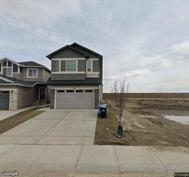 Street view of 568 Savanna Crescent NE, Calgary