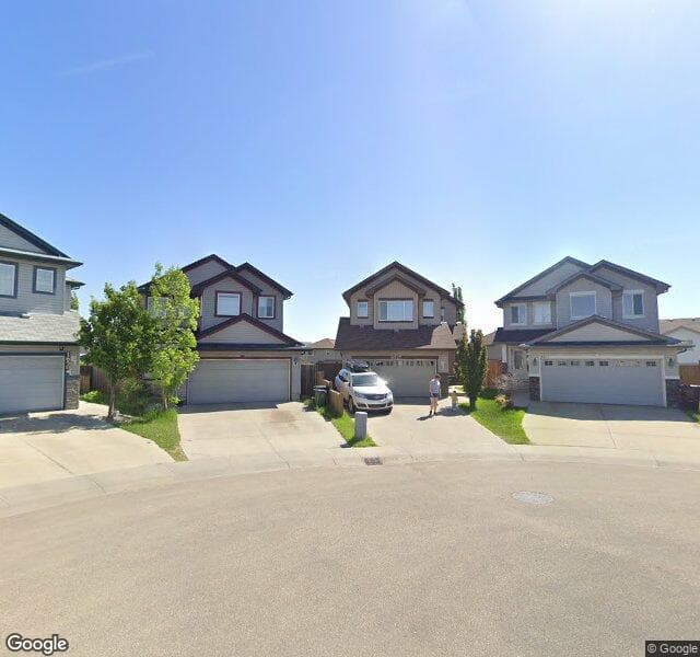 Street view of 16507 42 Street NW, Edmonton