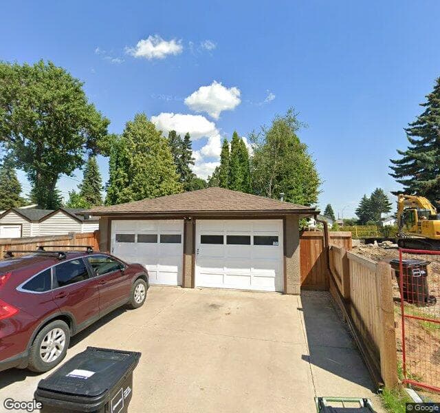 Street view of 10608 42 Street NW, Edmonton