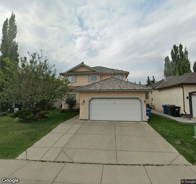 Street view of 22 Scimitar Point NW, Calgary