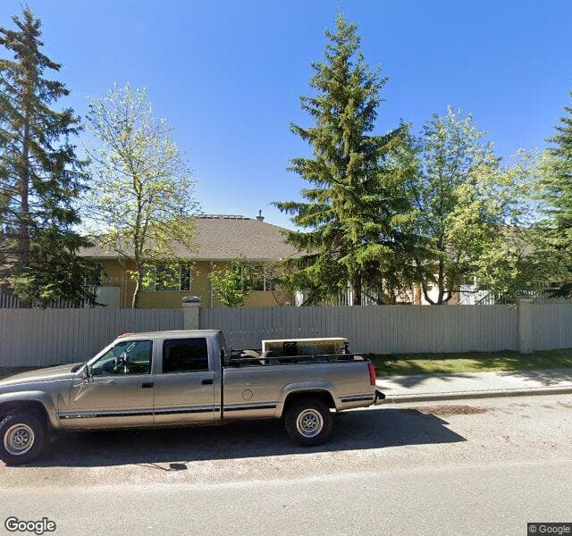 Street view of 60 Cedarview Mews SW, Calgary
