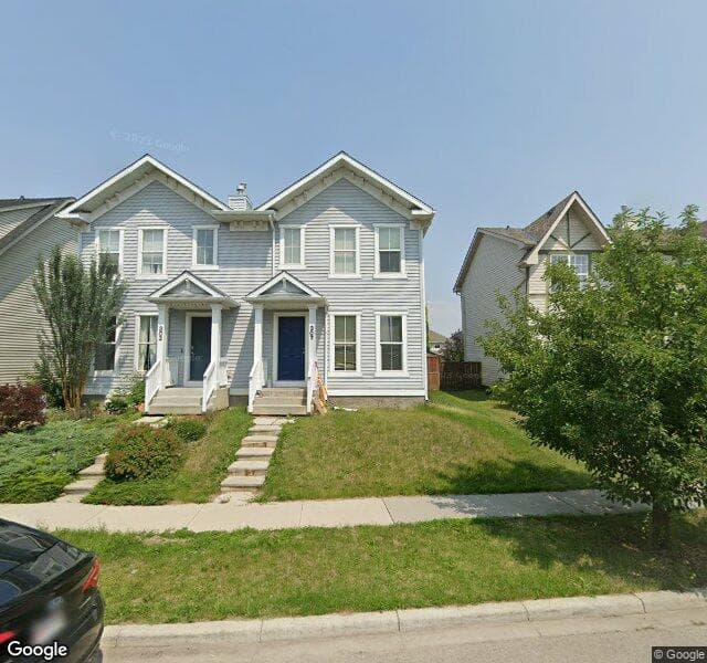 Street view of 307 Elgin View SE, Calgary