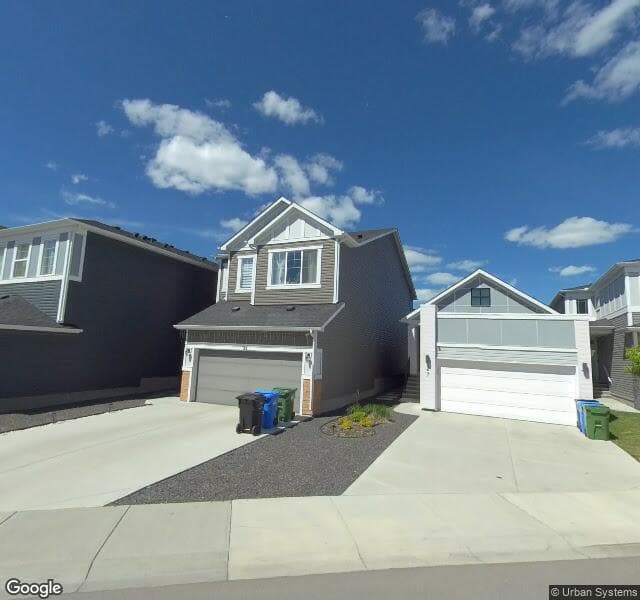 Street view of 33 Seton Parade SE, Calgary