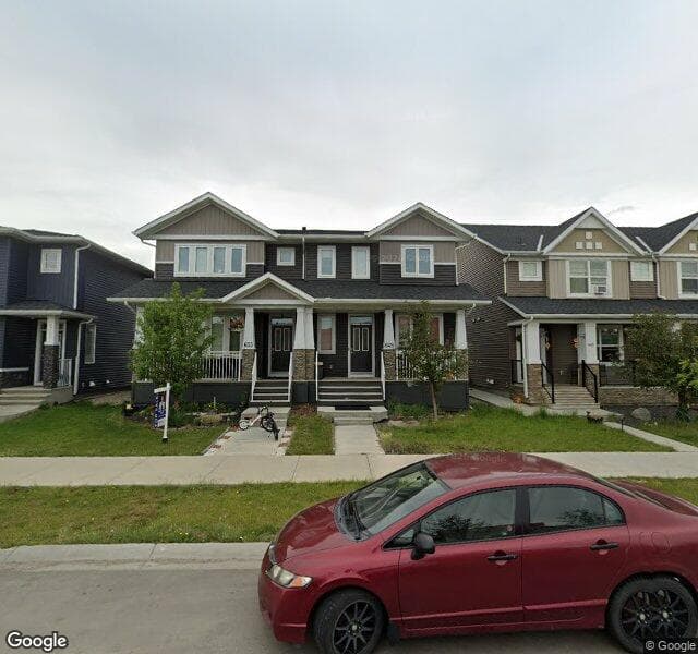 Street view of 649 Redstone Drive NE, Calgary