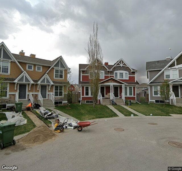 Street view of 58 Auburn Crest Place SE, Calgary