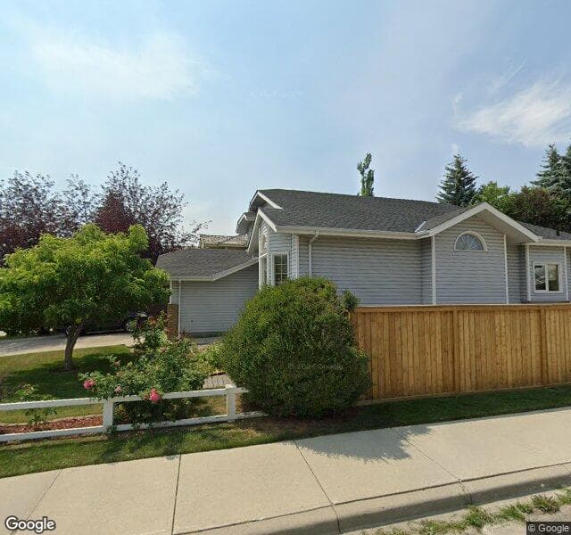 Street view of 193 Woodford Drive SW, Calgary