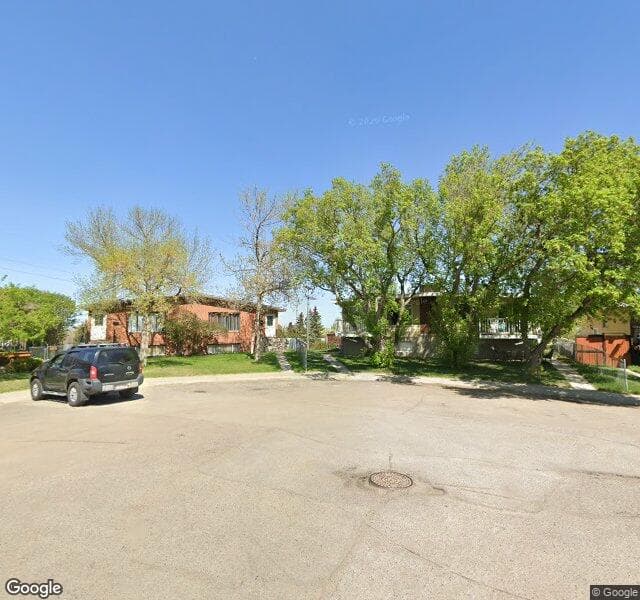 Street view of 112 Hunterbrook Place NW, Calgary
