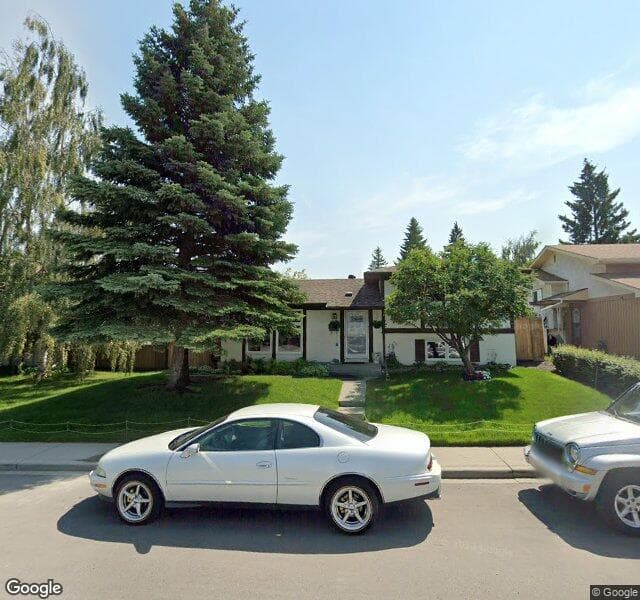 Street view of 2723 Cedarbrae Drive SW, Calgary