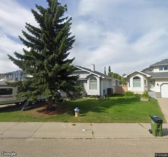 Street view of 17058 113 Street NW, Edmonton