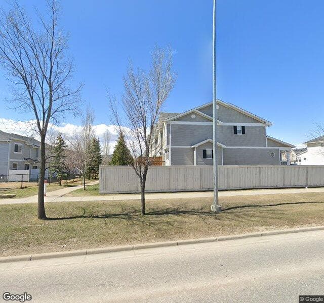Street view of 105 Country Village Lane NE, Calgary