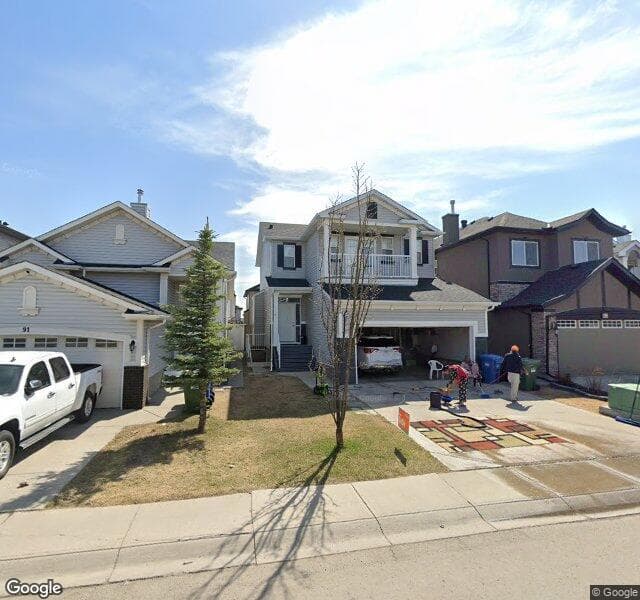 Street view of 87 Taralake Way NE, Calgary