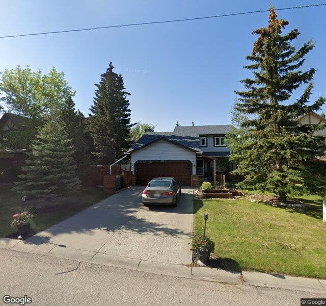 Street view of 75 Hawkley Valley Road NW, Calgary