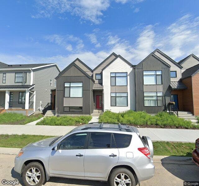 Street view of 98 Seton Road SE, Calgary