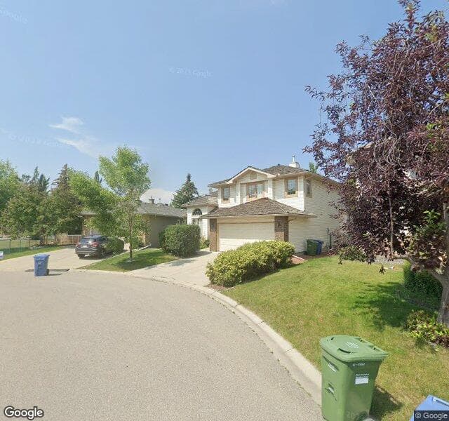 Street view of 339 Woodpark Court SW, Calgary