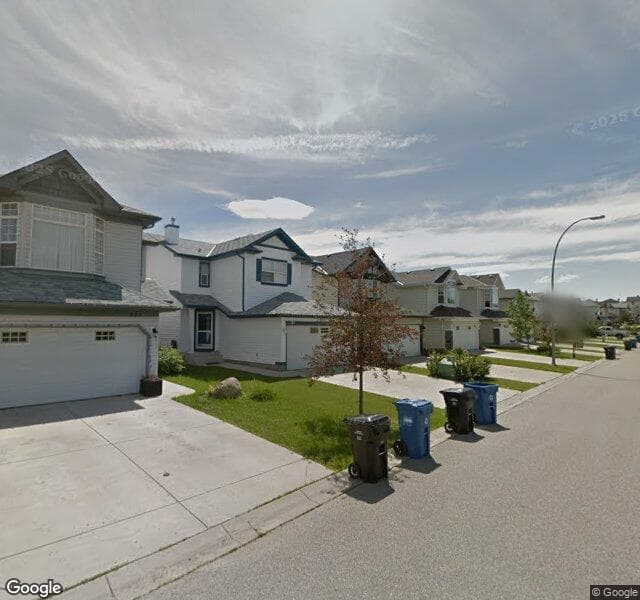 Street view of 209 Bridlewood Court SW, Calgary