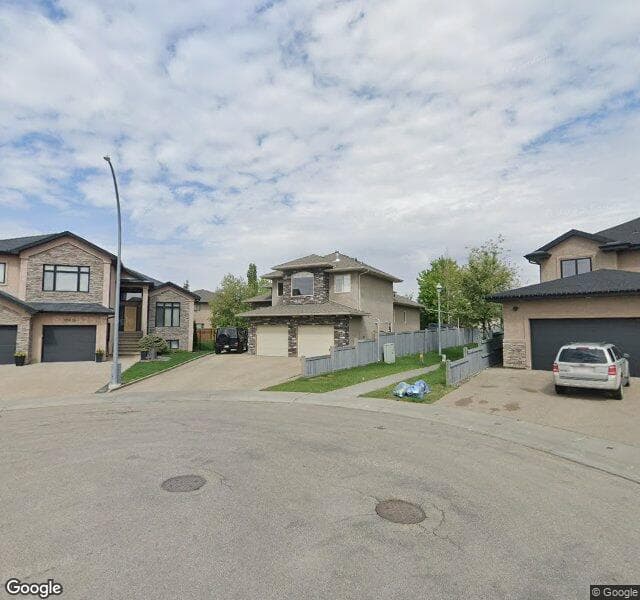 Street view of 16832 73 Street NW, Edmonton