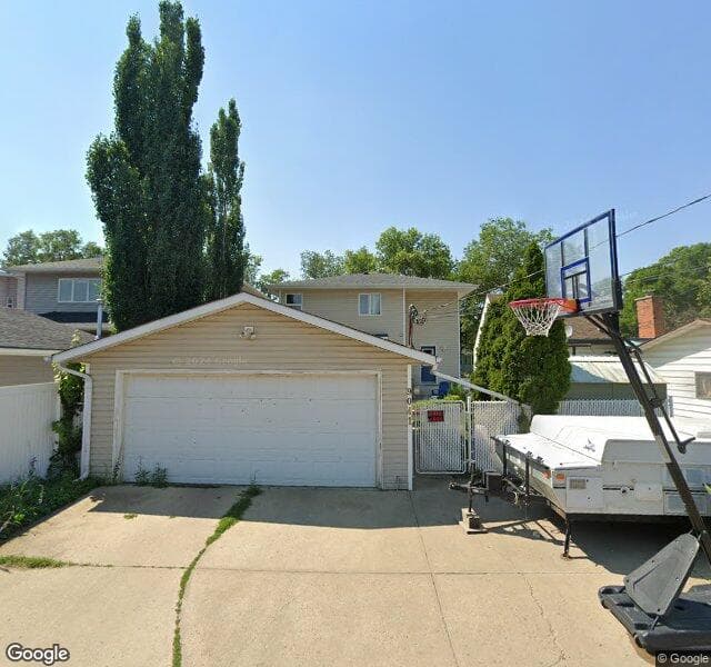 Street view of 9041 93 Street NW, Edmonton