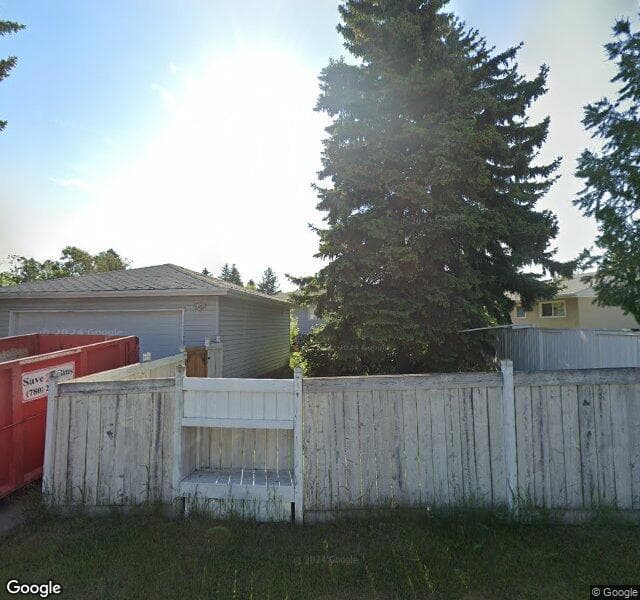 Street view of 9708 167 Street NW, Edmonton