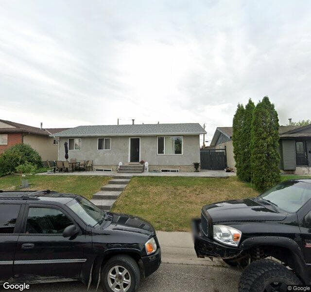 Street view of 60 Marcombe Place NE, Calgary