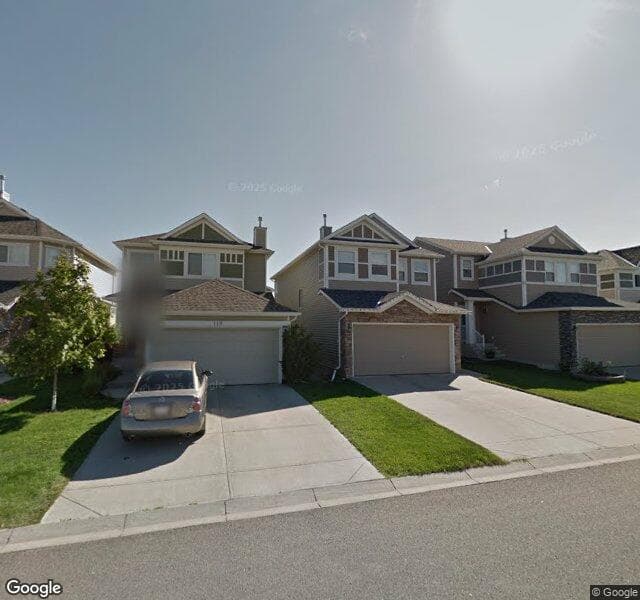 Street view of 114 Cougar Plateau Way SW, Calgary