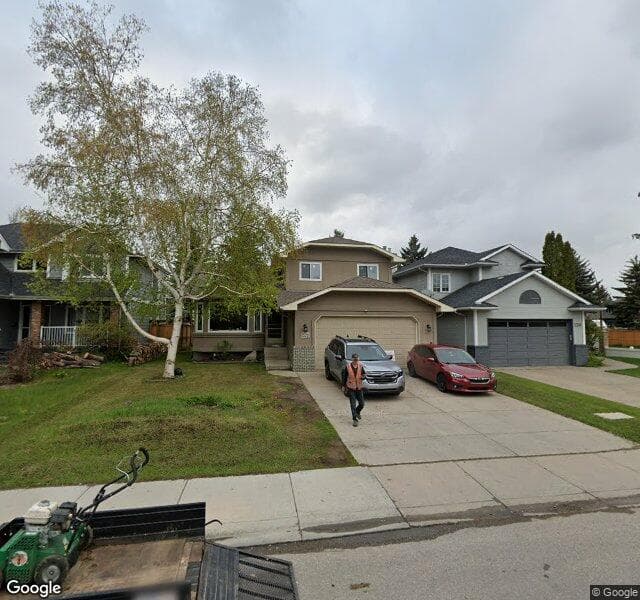 Street view of 528 Sunmills Drive SE, Calgary