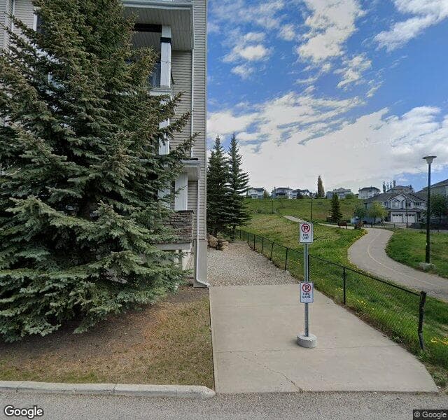 Street view of 345 Rocky Vista Park NW, Calgary
