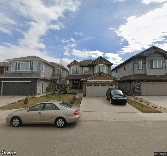 Street view of 1615 158 Street SW, Edmonton