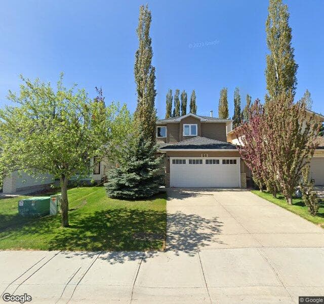 Street view of 51 Macewan Ridge Gate NW, Calgary