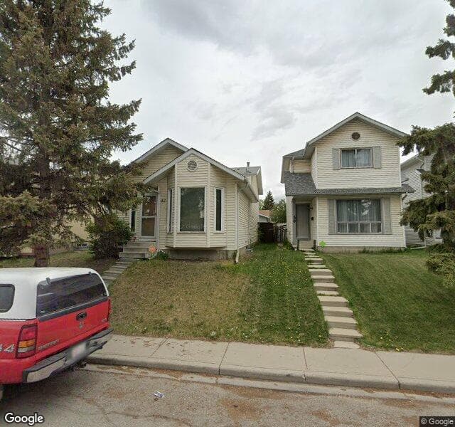 Street view of 52 Dovercliffe Way SE, Calgary