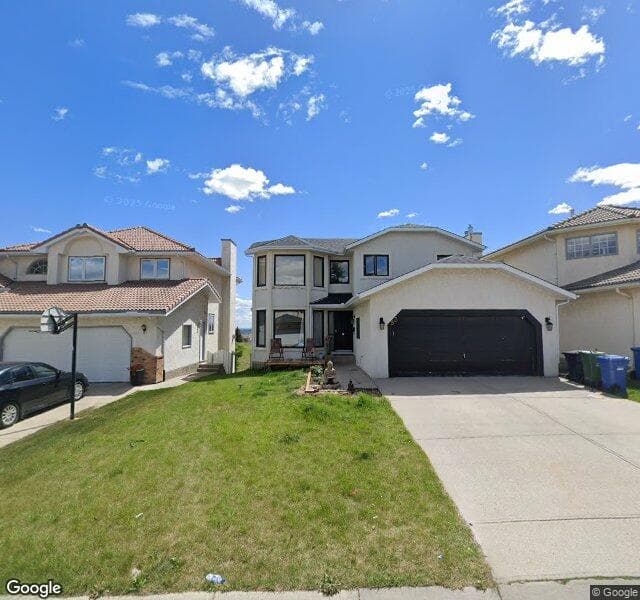 Street view of 93 Hawkbury Close NW, Calgary