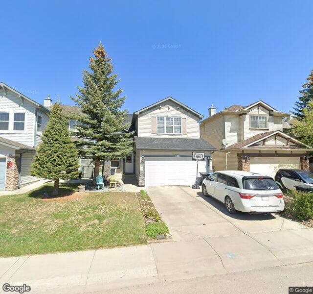 Street view of 88 Panamount Lane NW, Calgary