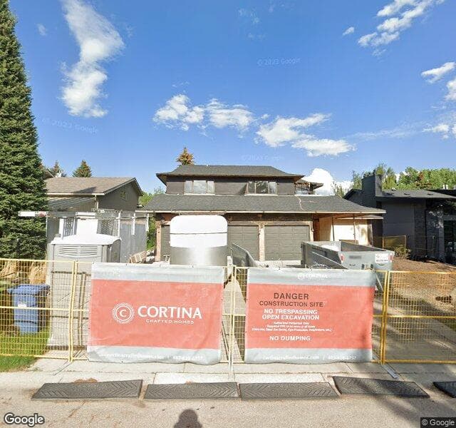 Street view of 638 Varsity Estates Crescent NW, Calgary