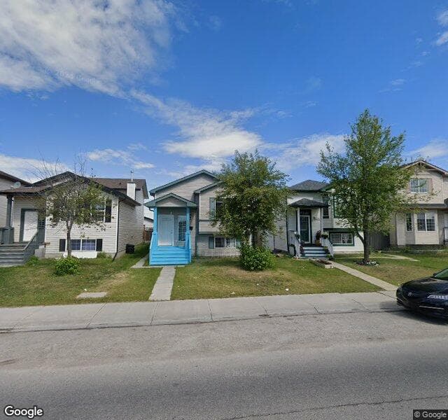 Street view of 429 Martindale Drive NE, Calgary